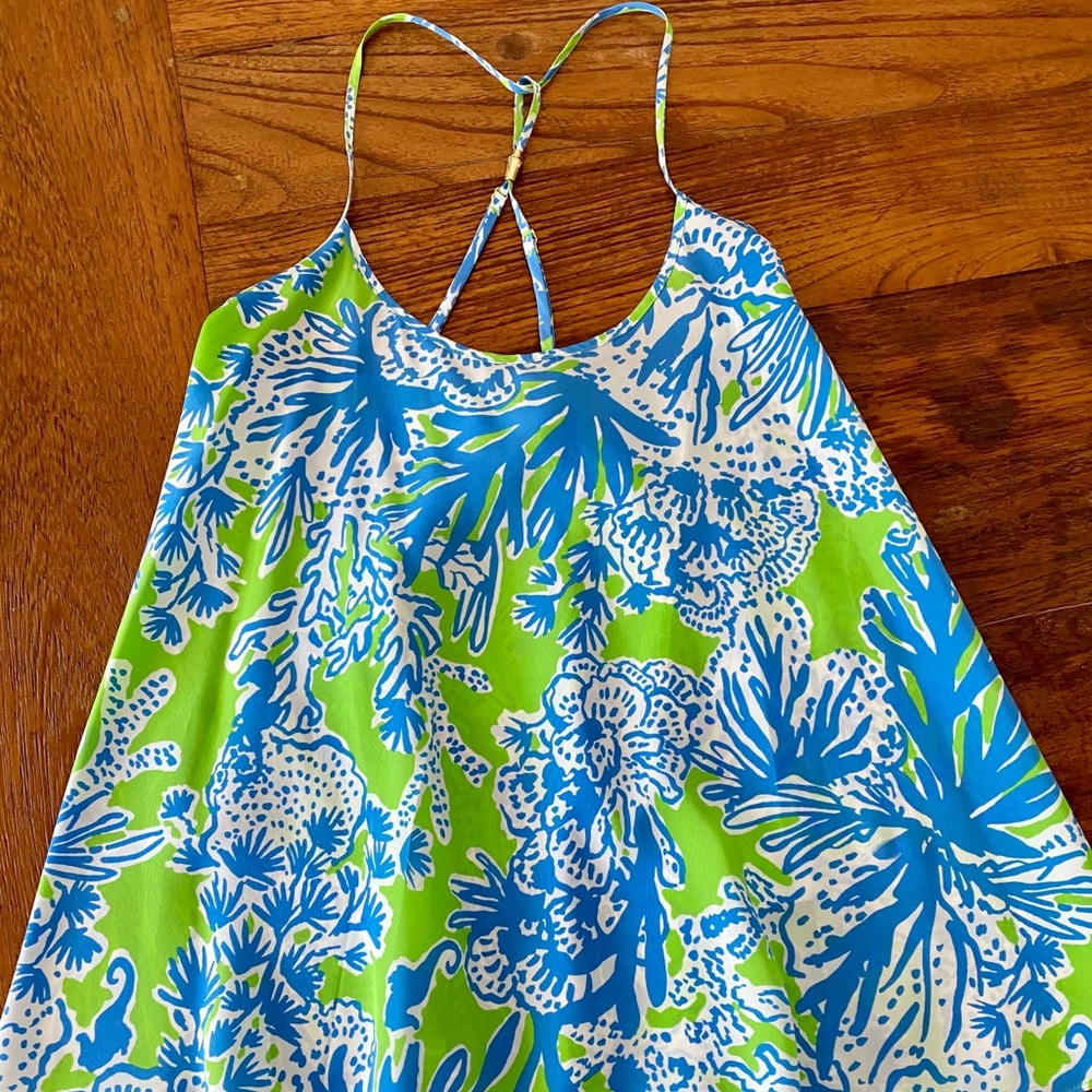 Lily Pulitzer silk top